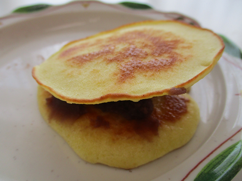 秋のミニどら焼き1 - デイまなぐら