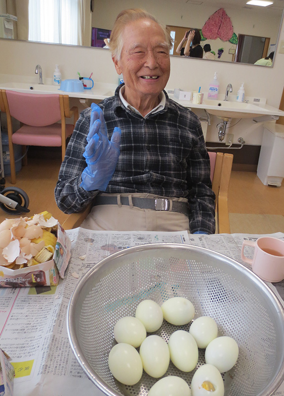 焼うどん作り5 - 小多機まなぐら南
