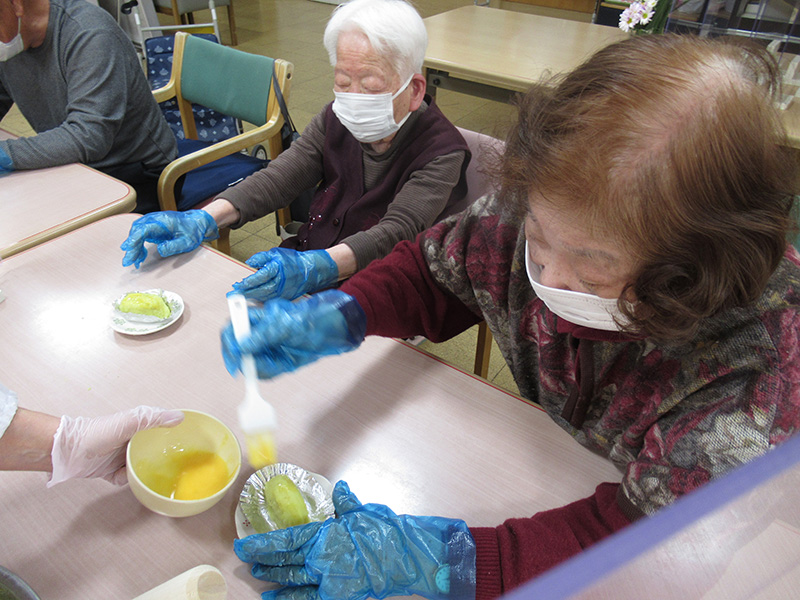 さつまいもでスイートポテト作り2 - デイ備後