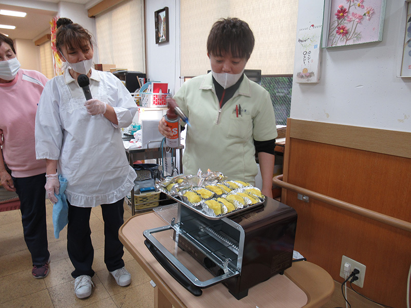 さつまいもでスイートポテト作り3 - デイ備後