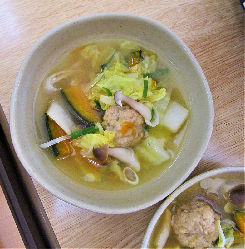 お鍋『塩ちゃんこ白菜鍋』1 - ショートまなぐら