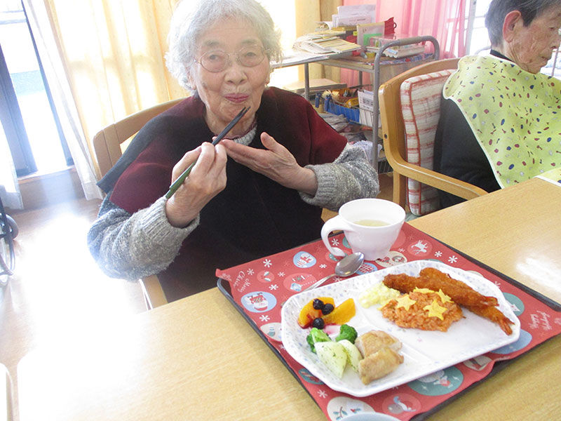 クリスマスランチ - デイまなぐら
