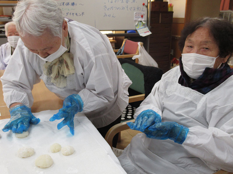 餅つき2 - デイ備後