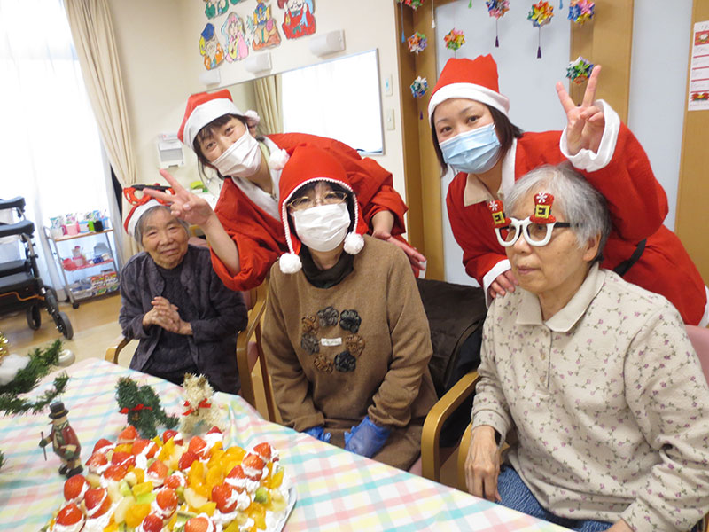 クリスマス会2 - 小多機まなぐら南