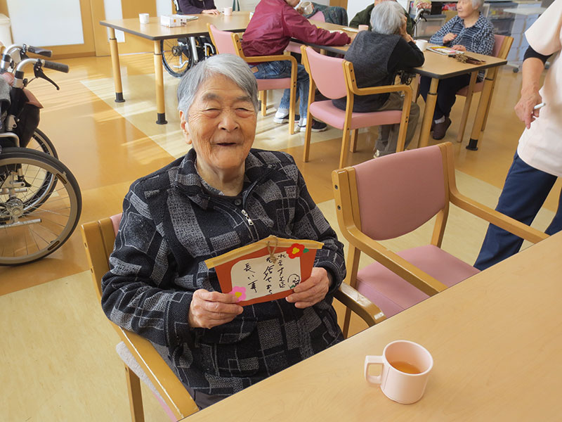 絵馬に祈願2 - 小多機まなぐら南