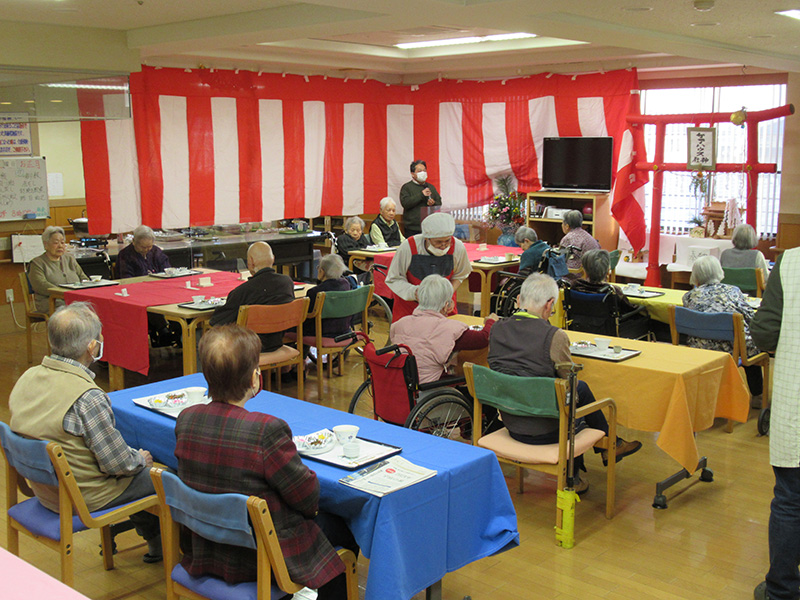 2022年元日1 - ケアハウス福山