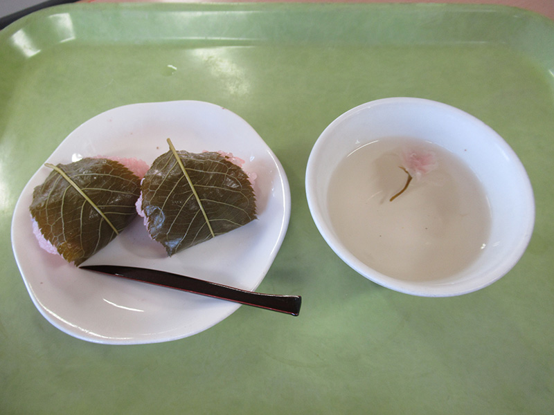 桜餅つくり1 - ケアハウス福山
