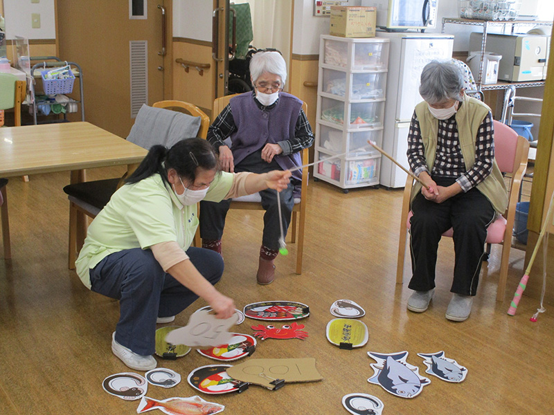 レクリェーション『宝釣りゲーム』1 - ショートまなぐら