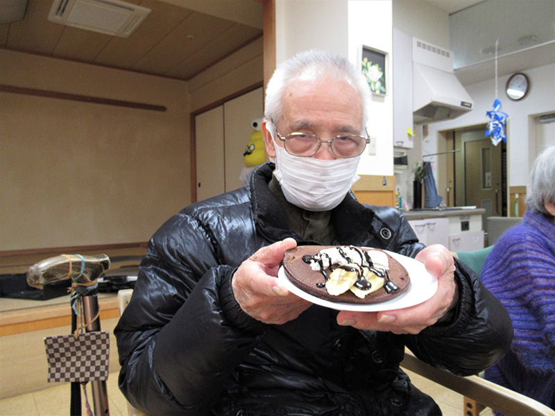 チョコホットケーキ作り3 - デイ備後