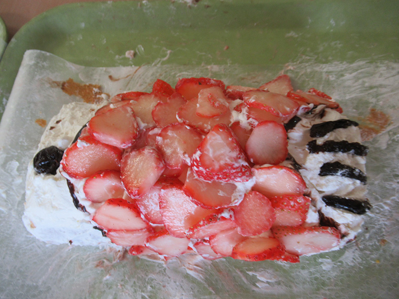 食彩クラブ　鯉のぼりケーキ2 - ケアハウス福山