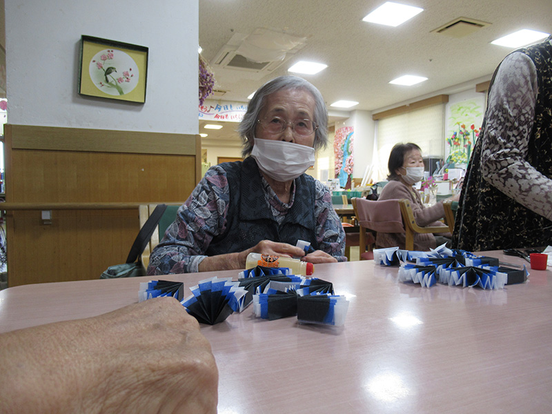 鯉のぼりつくり1 - デイ備後