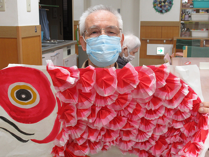 鯉のぼりつくり2 - デイ備後