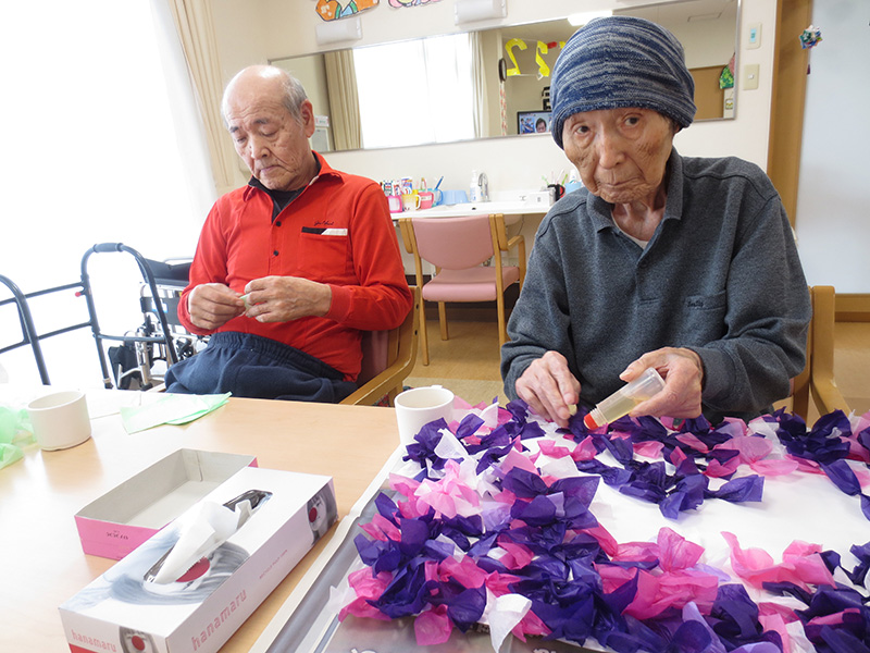 作品つくり - 小多機まなぐら南