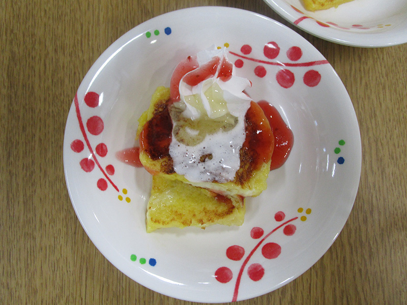 おやつ作り　フレンチトースト1 - ショートまなぐら