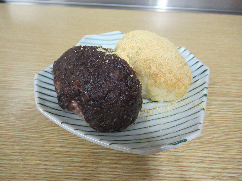 お彼岸おはぎ 1 - ケアハウス福山