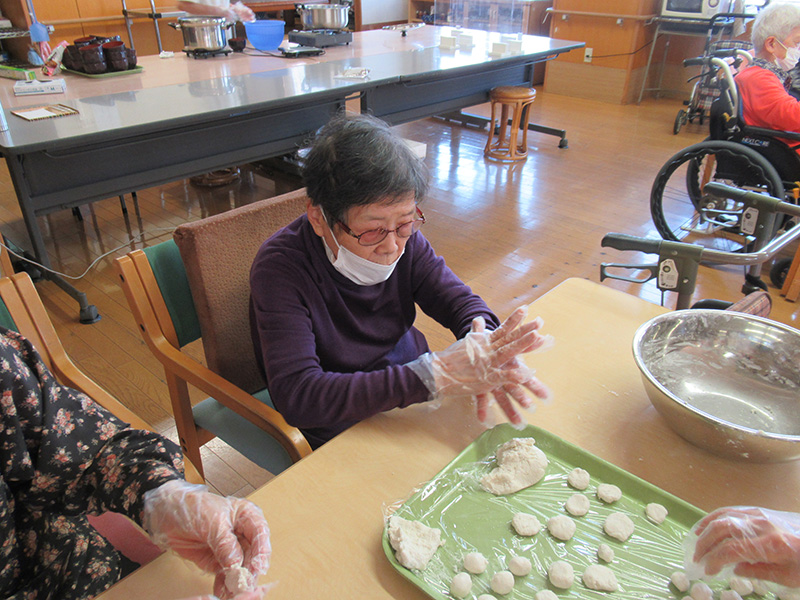 食彩クラブ　白玉ぜんざい 1 - ケアハウス福山