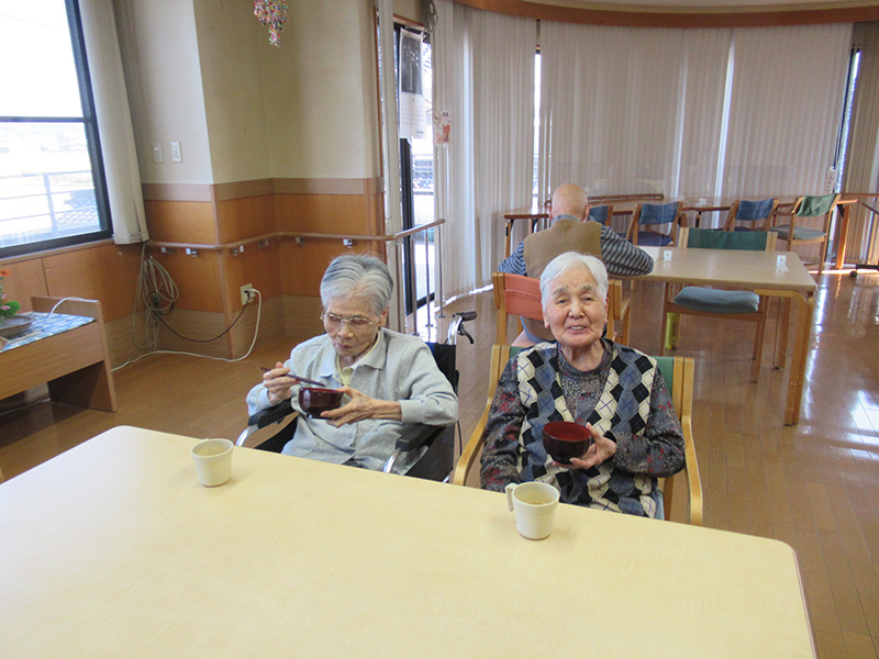 食彩クラブ　白玉ぜんざい 2 - ケアハウス福山