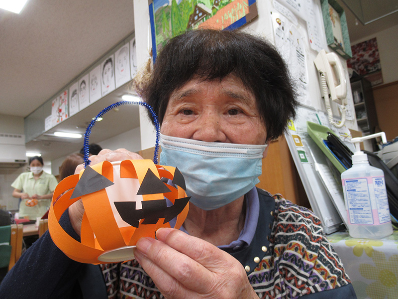 ハロウィン　小物入れ作り 2 - デイ備後