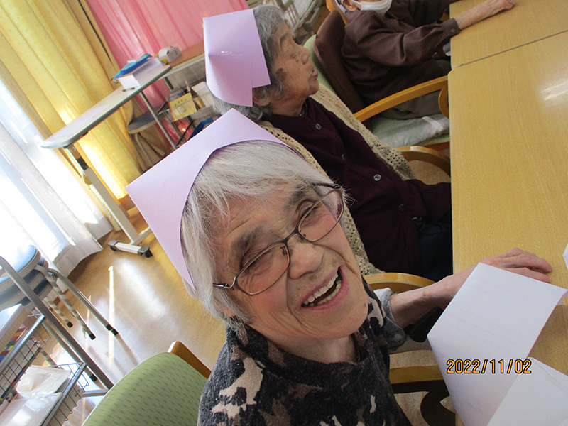 レク　帽子被りゲーム - デイまなぐら