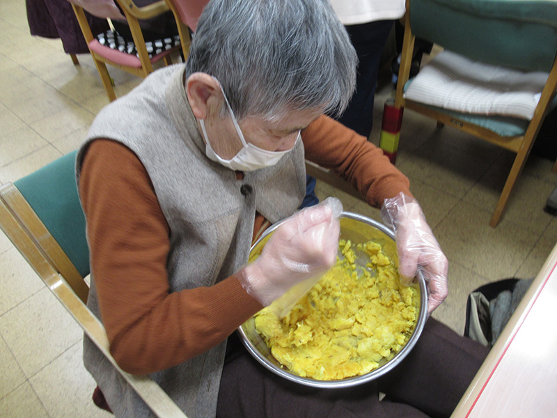 スイートポテト作り 1 - デイ備後